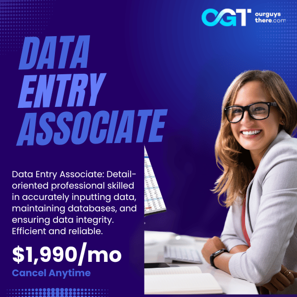 OGT Data Entry Associate